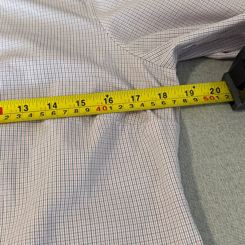 J. Crew Haberdashery Pink Button down Checkered Cotton Shirt SZS. Long sleeve. - Picture 7 of 14